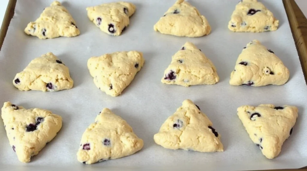 Sourdough Discard Scones Ready for Baking