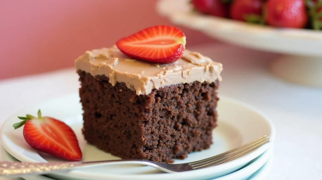  Cocoa-Kissed Kefir Cake